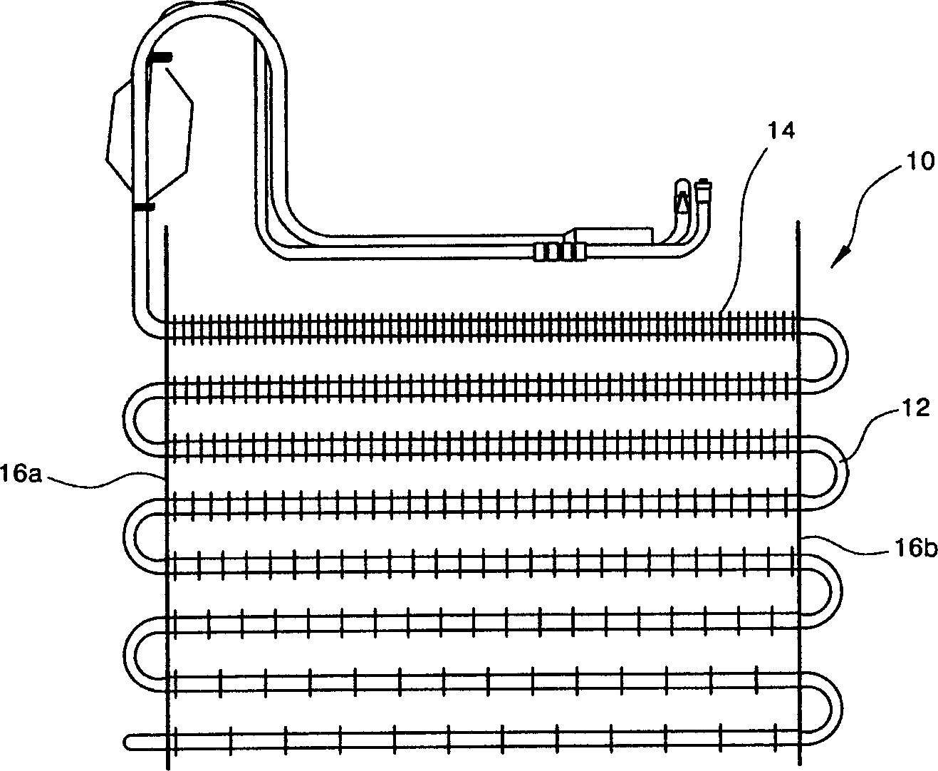 Defrosting heater of refrigerator