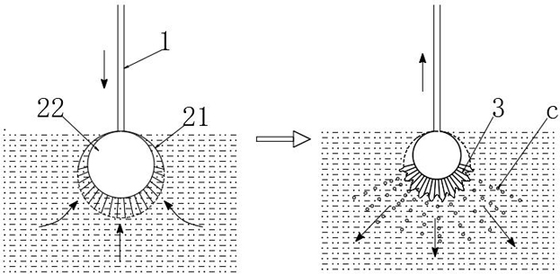 Pressure type dyeing method for textile fabric