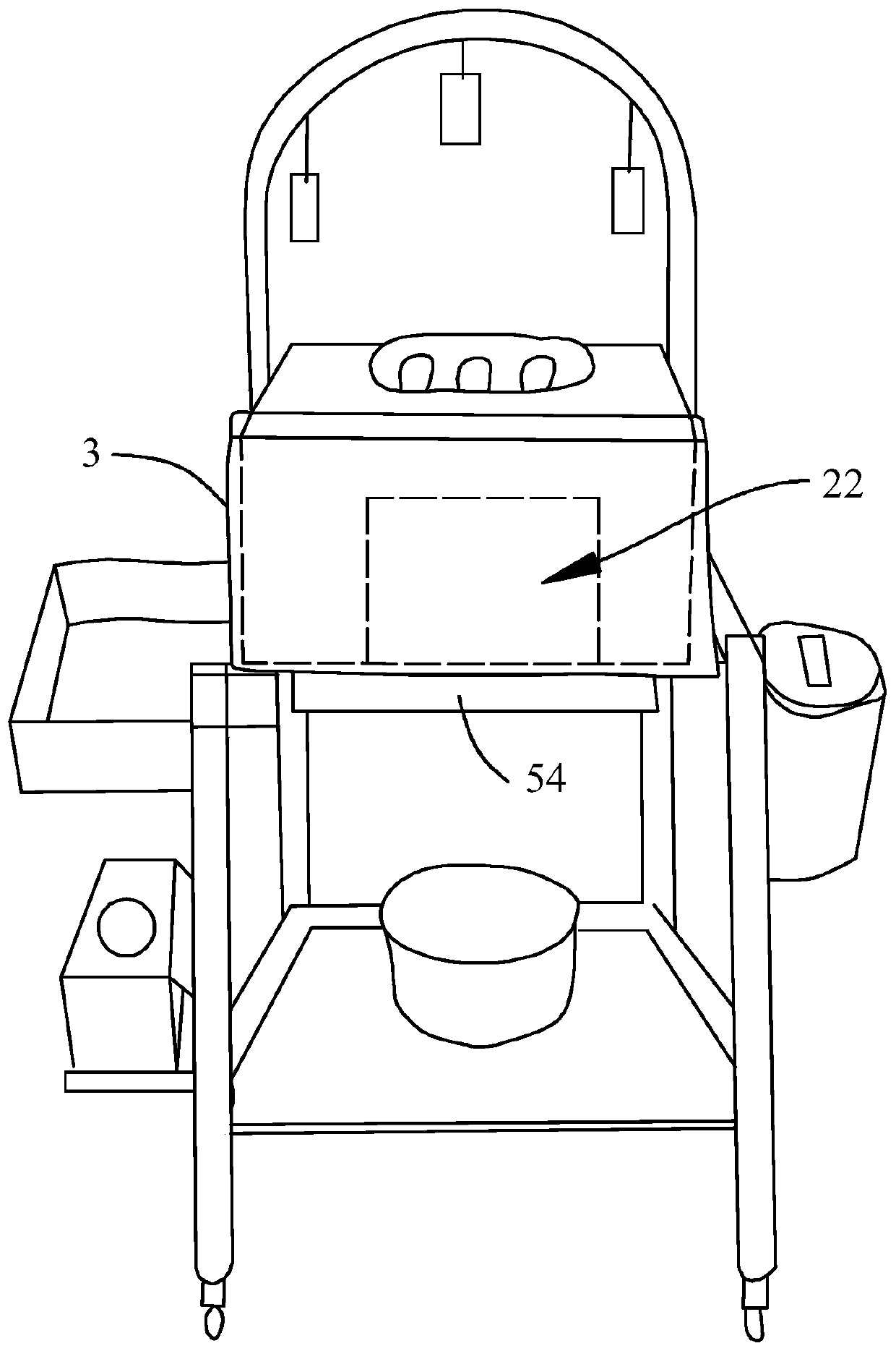 Pediatric venipuncture trolley