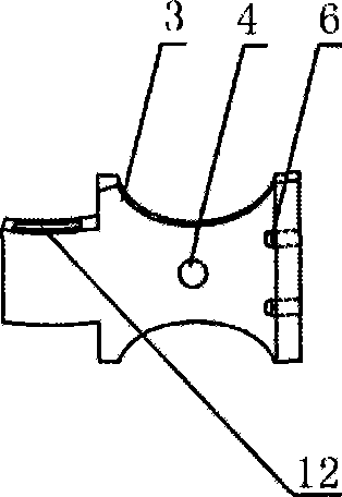 Medical hinge type ring-shaped pressure steel plate with lock for department of orthopaedics