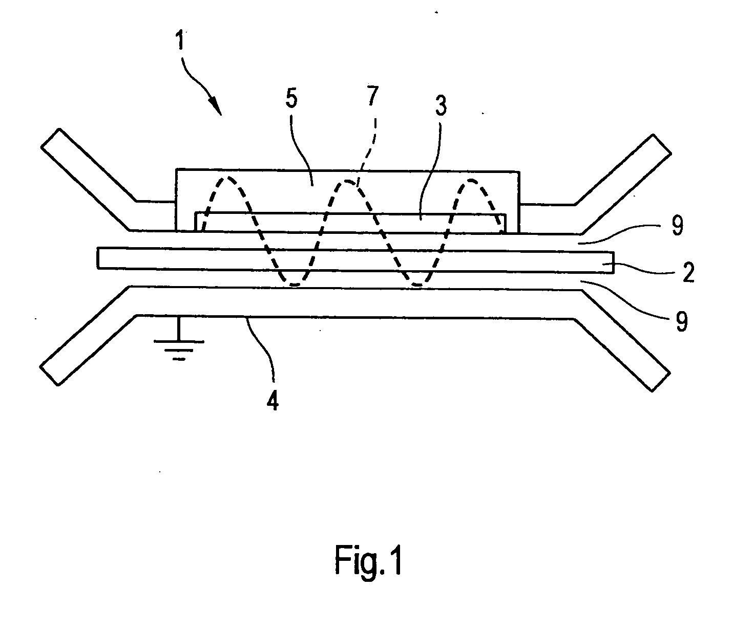 Microwave mass measuring device and process