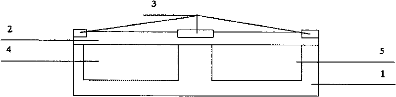 Method for preparing polycrystal SiGe gate nano CMOS integrated circuit by micro process