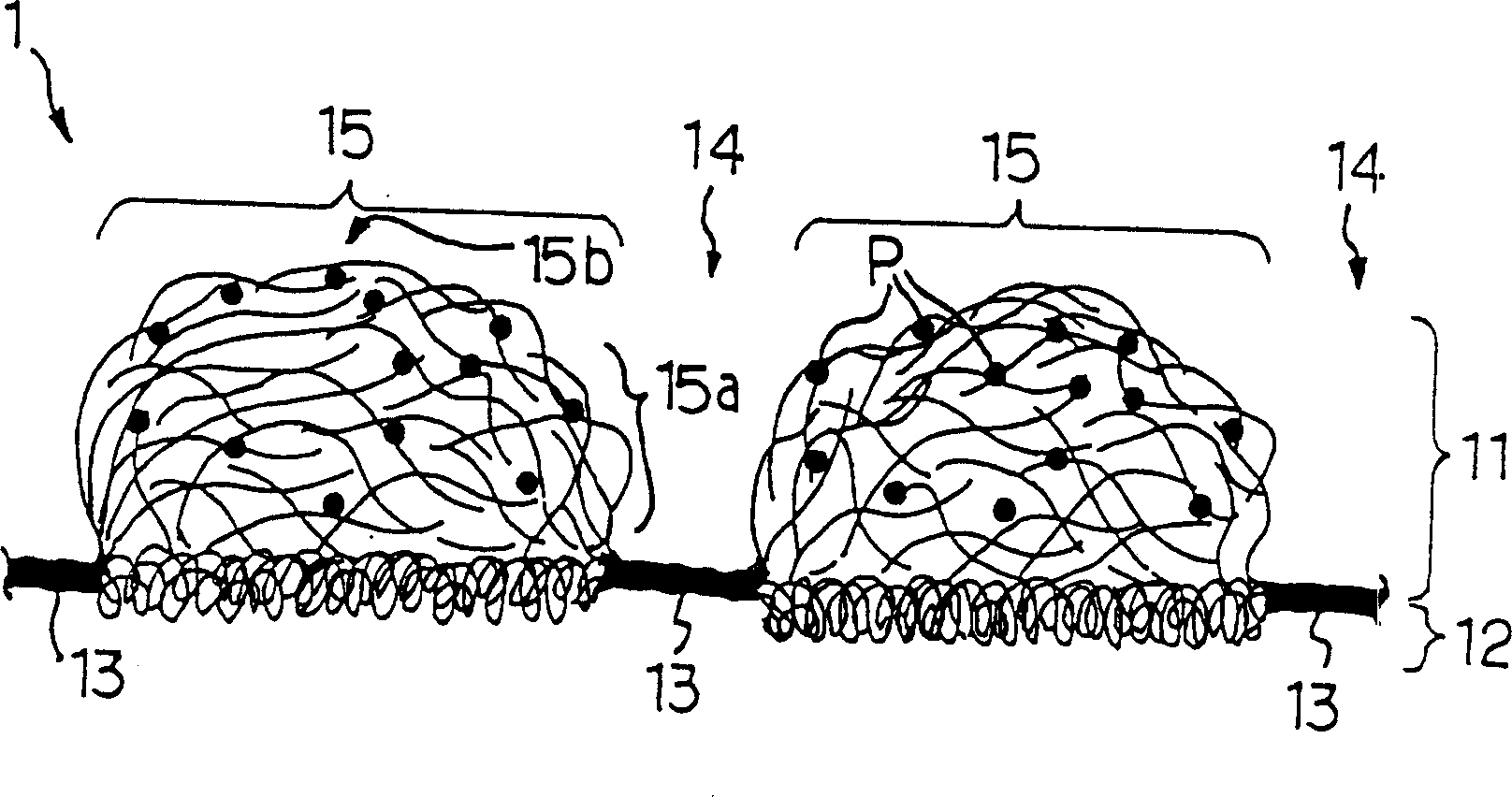 Top layer for absorption products