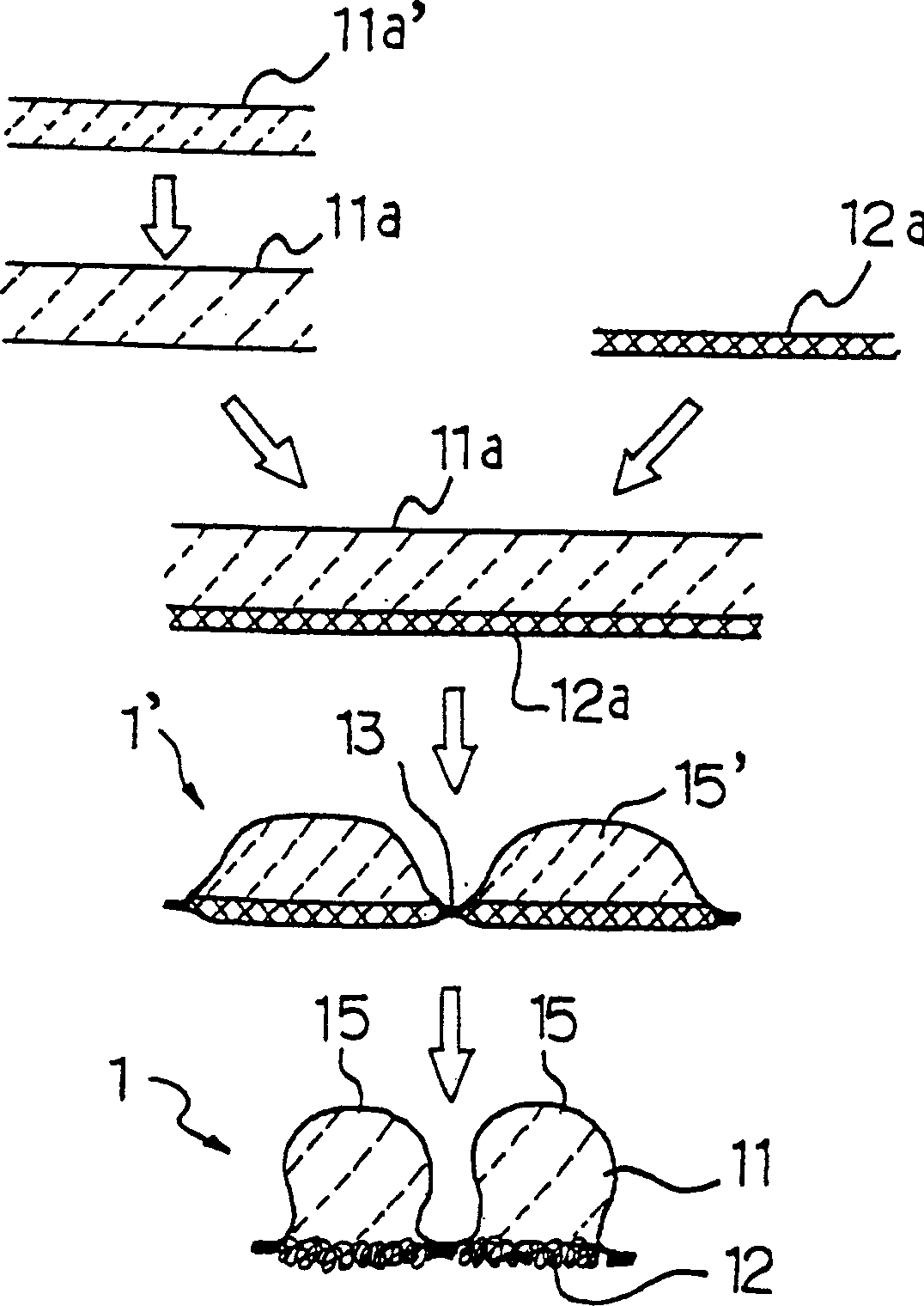 Top layer for absorption products