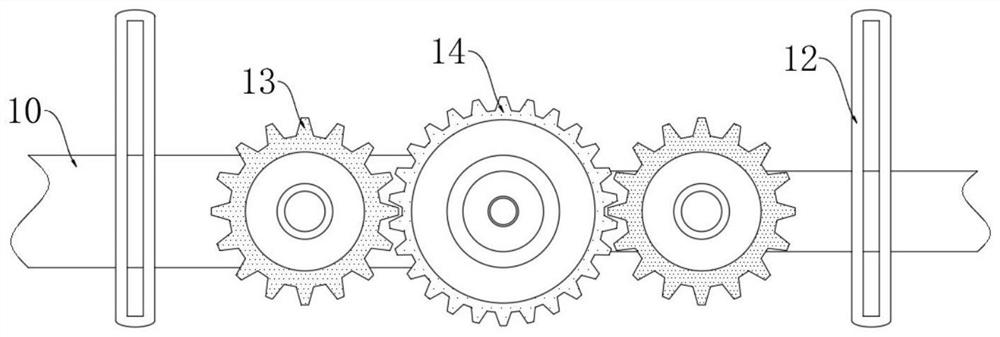 Fatigue fracture test device for hydraulic concrete