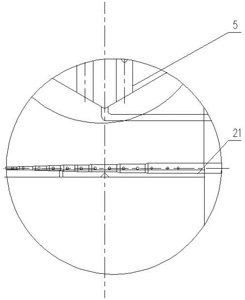 High-efficiency water-saving wet desulphurization absorption tower and application thereof