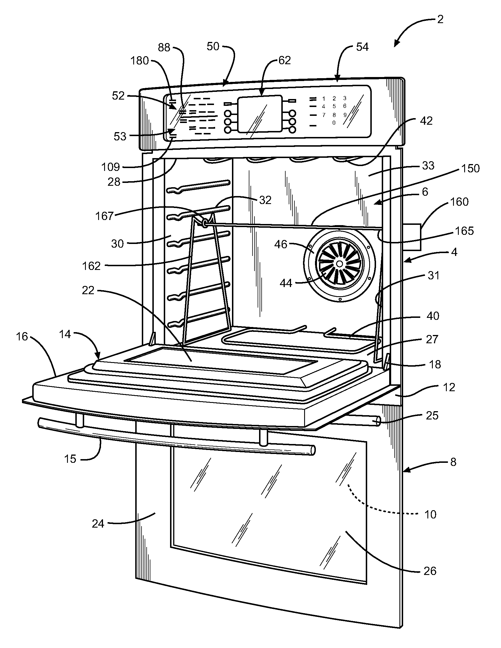 System and method for operating rotisserie oven