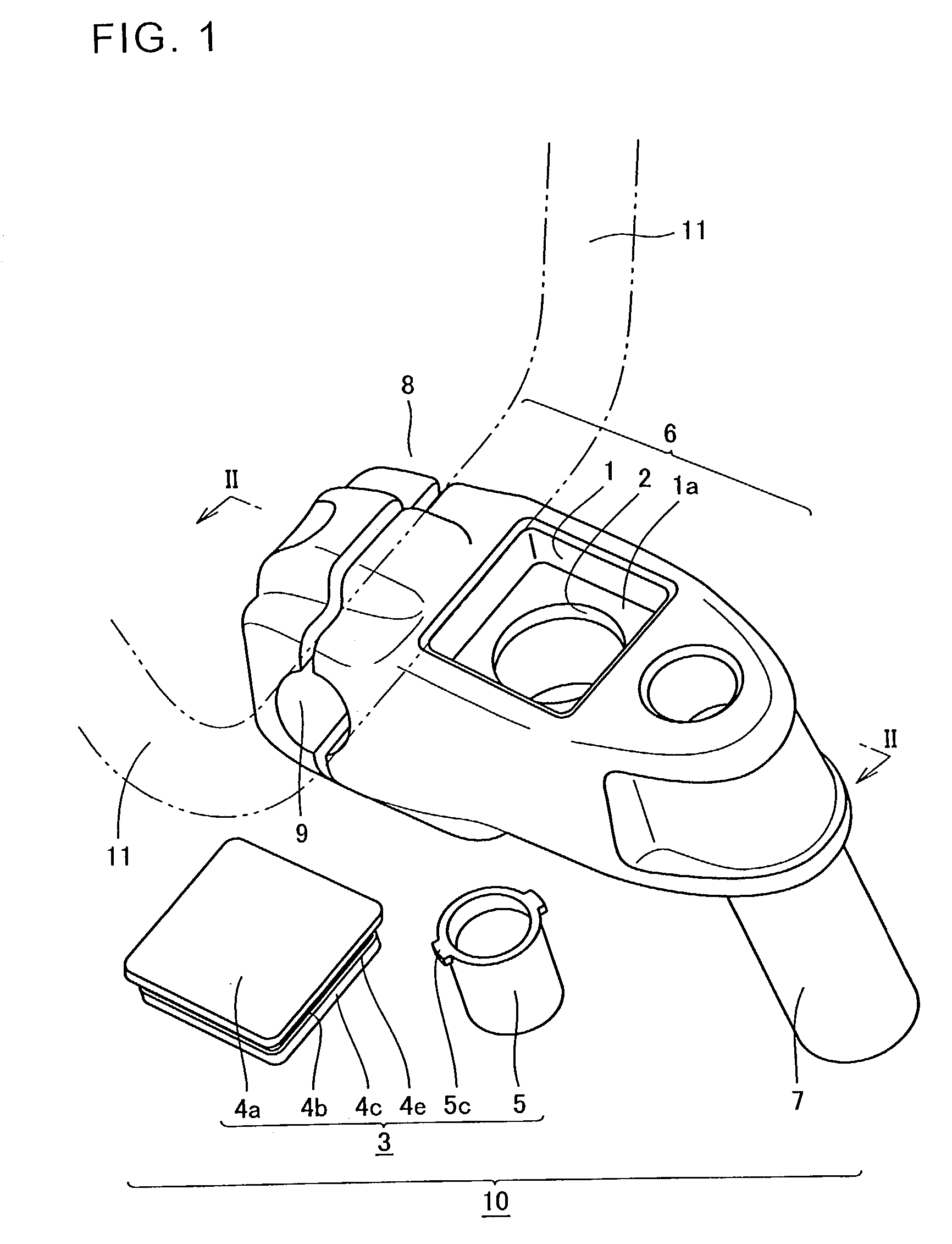 Handle stem and speed indicator