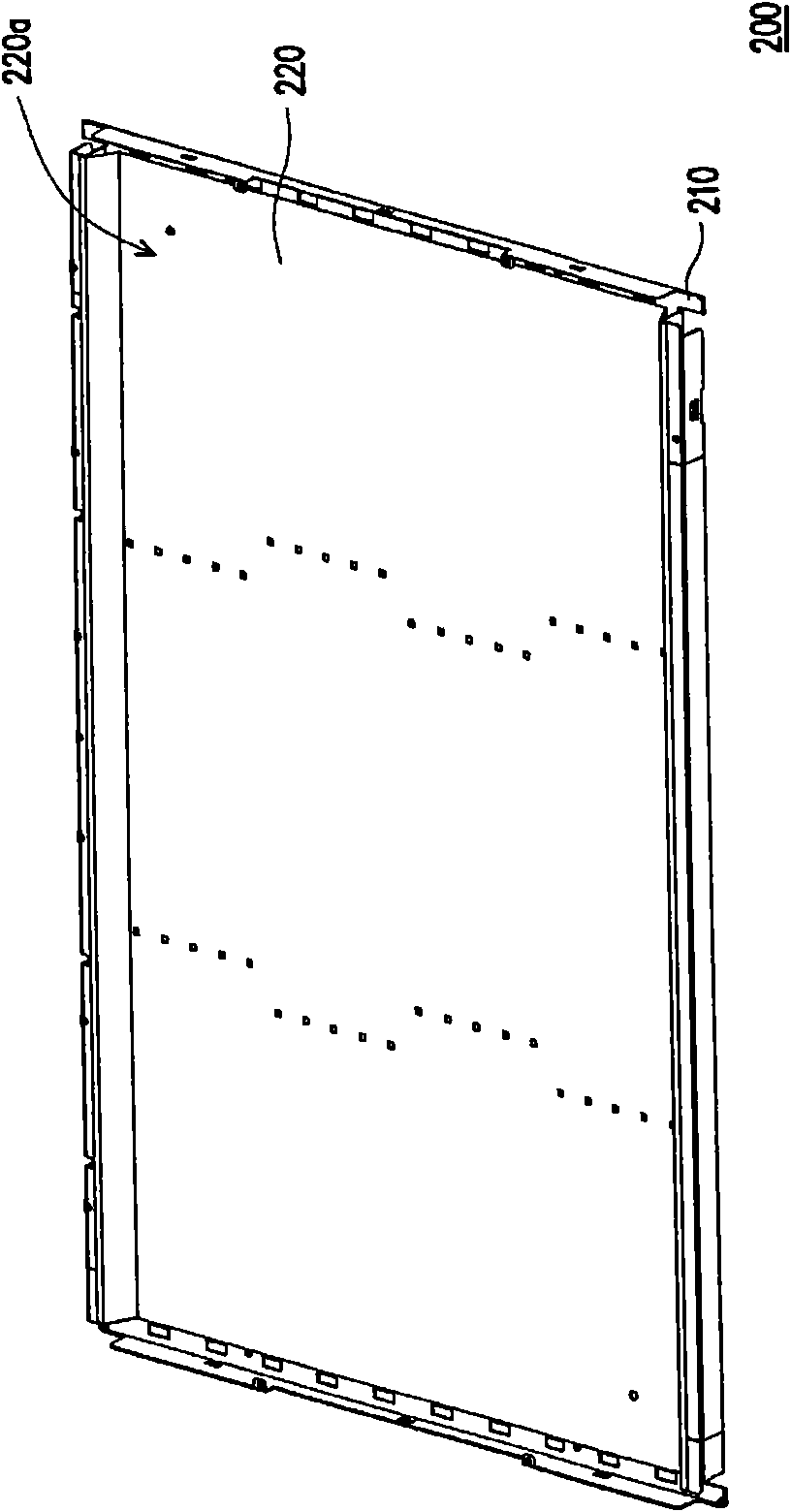 Reflecting backboard and vertical backlight module