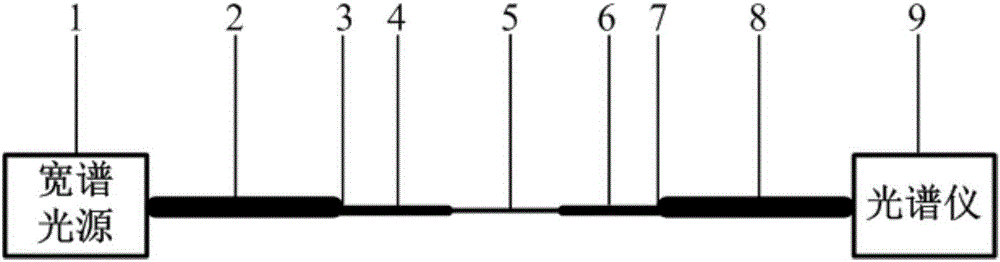 Fiber torsion sensor with high sensitivity and without temperature cross interference