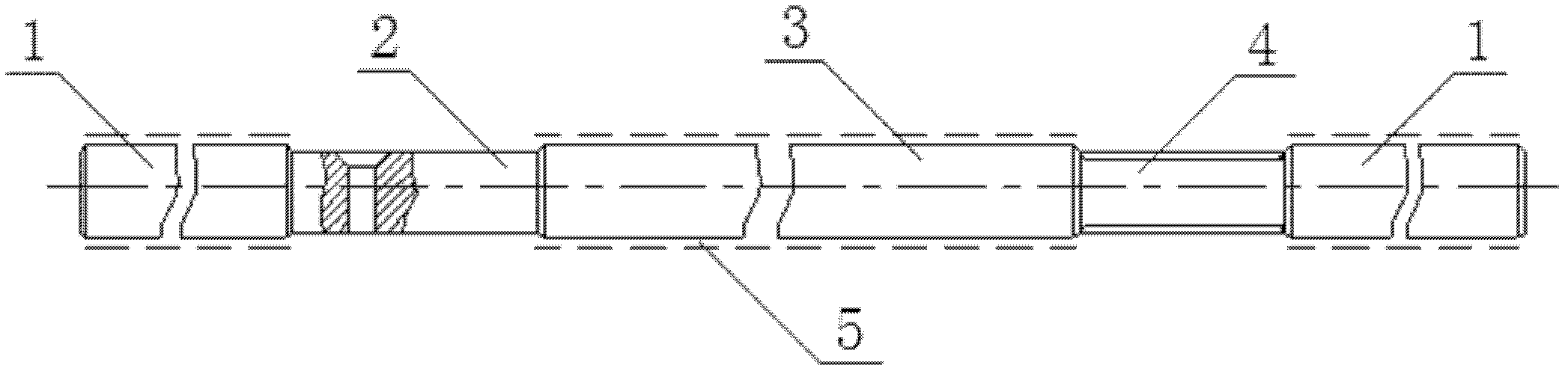 Core bar for high-pitch precision spiral line and manufacturing method of core bar