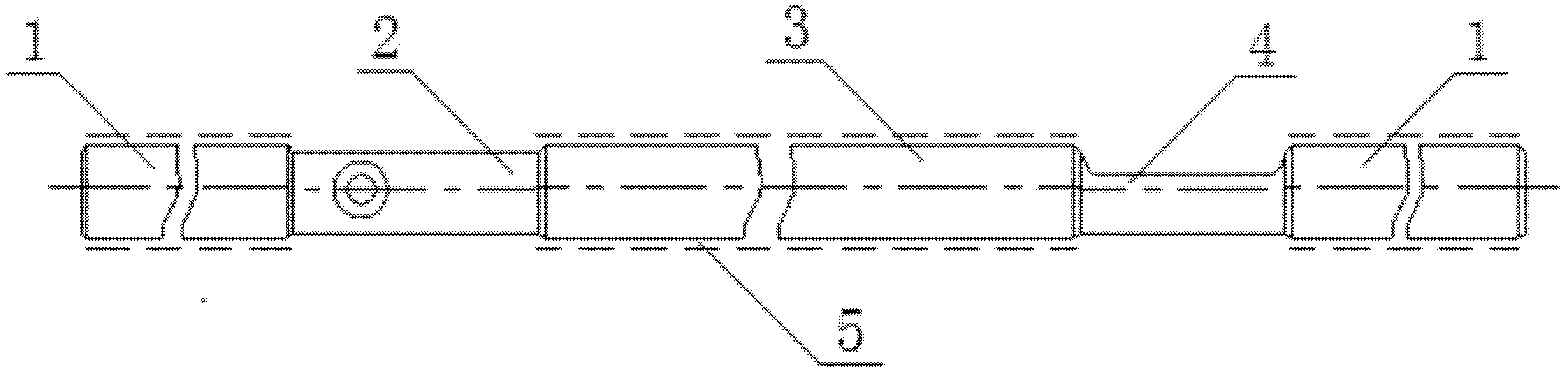 Core bar for high-pitch precision spiral line and manufacturing method of core bar