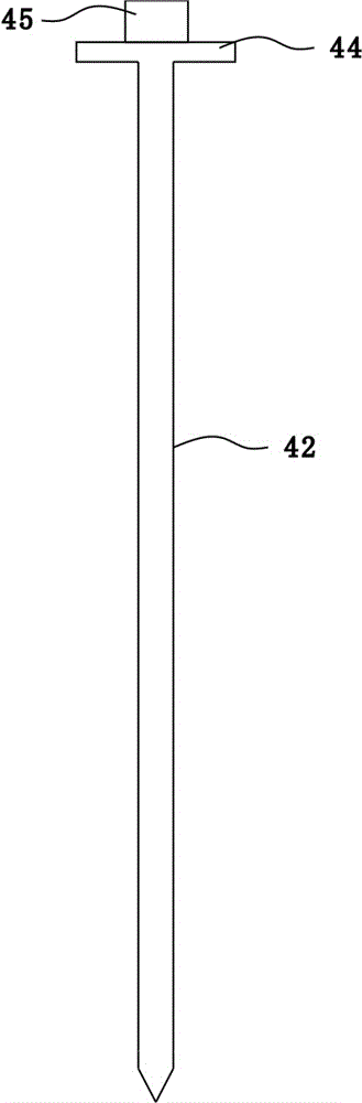 Nail removal device for orthopedics department