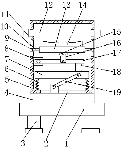 Spindle speed reducing device