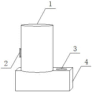 Coarse sand-blasting machine for removing residual gypsum on surface of casting