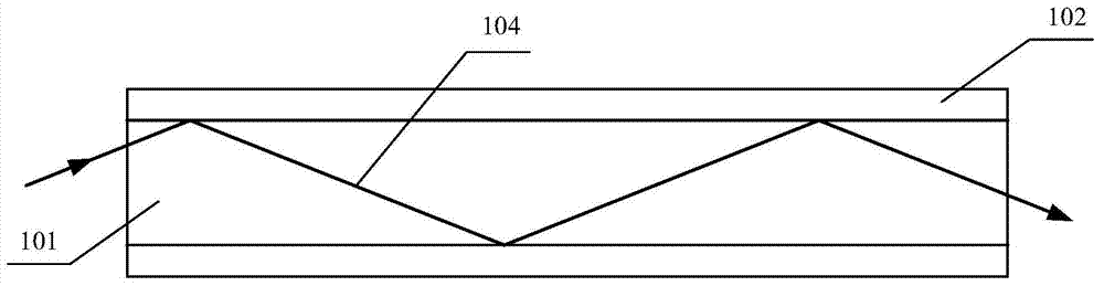 Hollow plastic optical fiber and optical cable