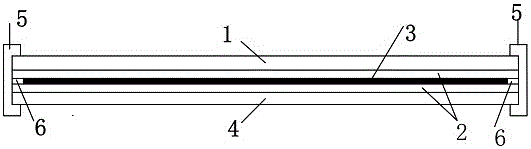 Multi-main grid double-sided solar battery assembly