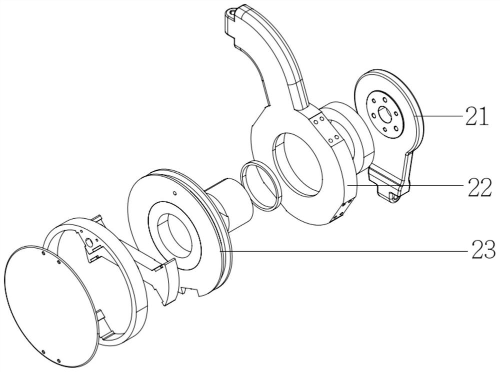 Exoskeleton robot based on single motor control