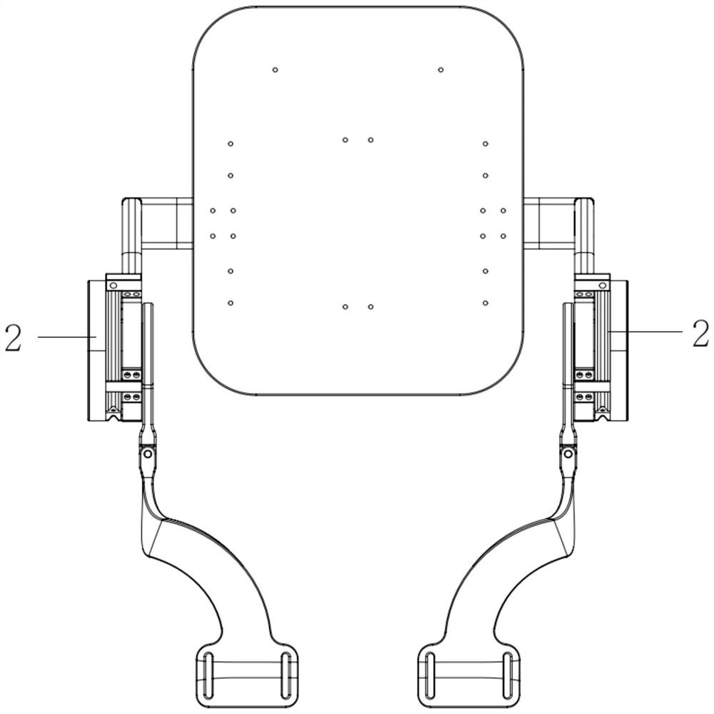 Exoskeleton robot based on single motor control