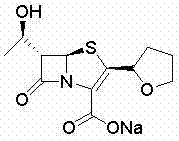 Method for synthesizing faropenem sodium