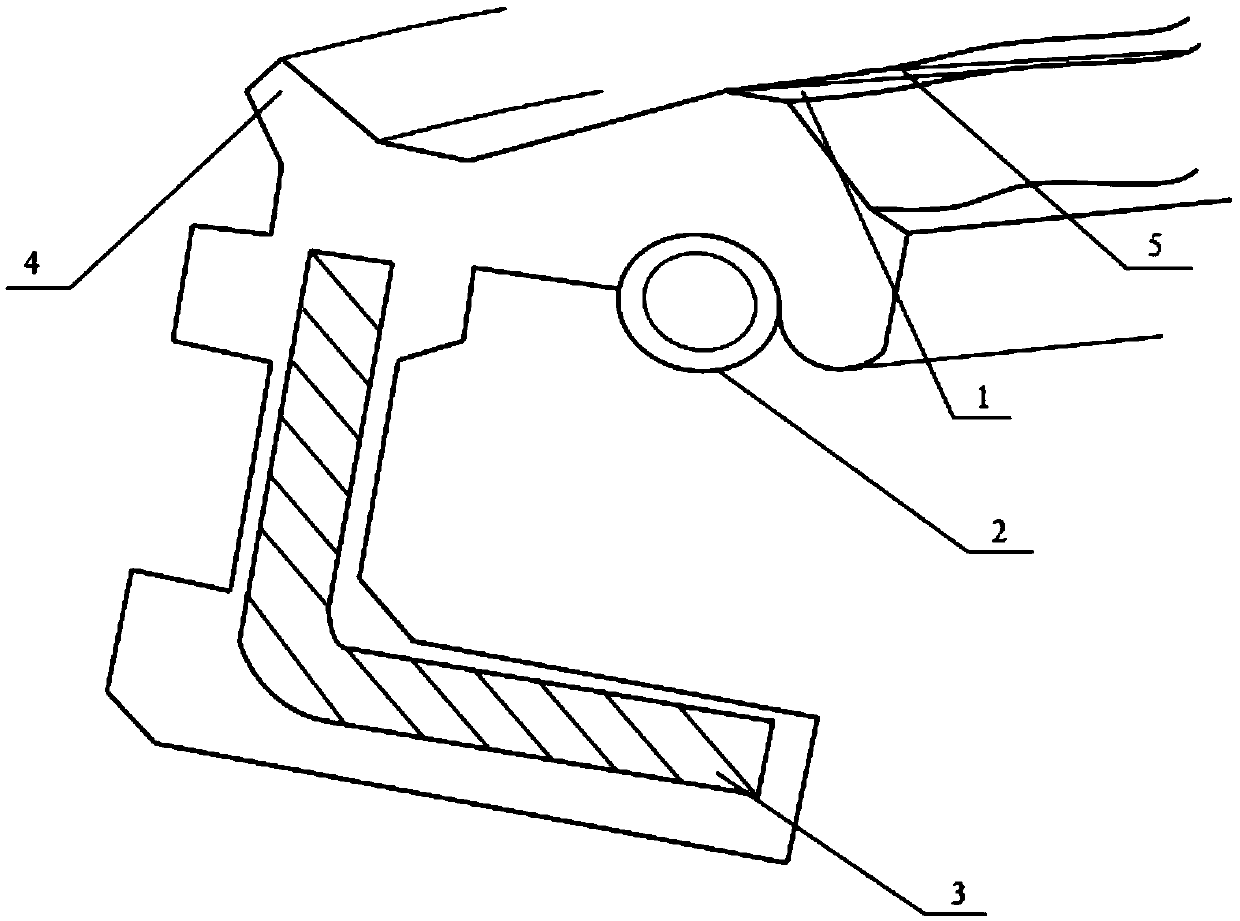 A corrugated lip oil seal with reflow lines on the lip and its three-dimensional modeling method