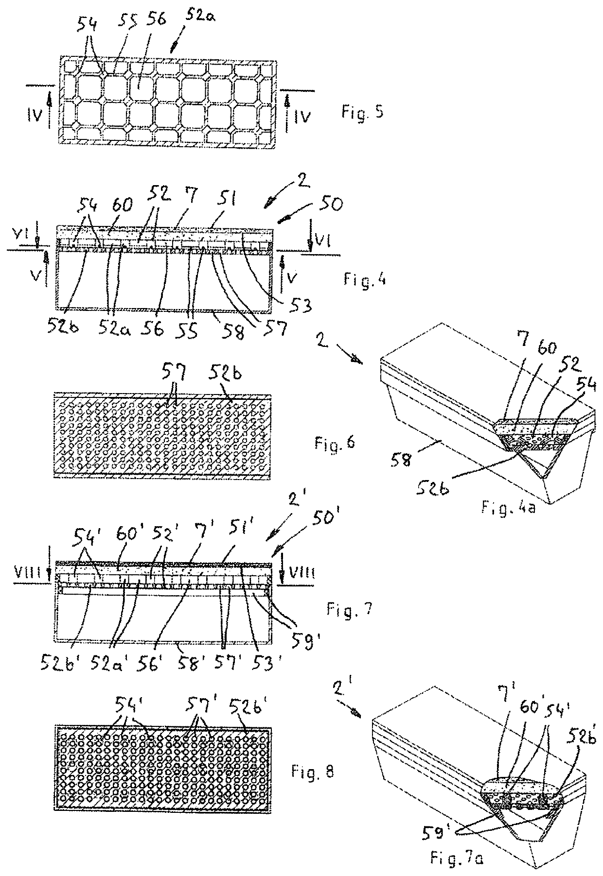 Vacuum box, belt filter, methods for servicing a vacuum belt filter, method for liquid-solid separation of a slurry, and filter element