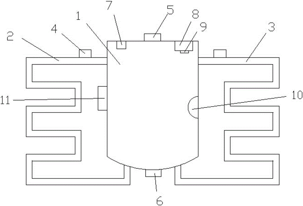 Anti-scale automobile radiator