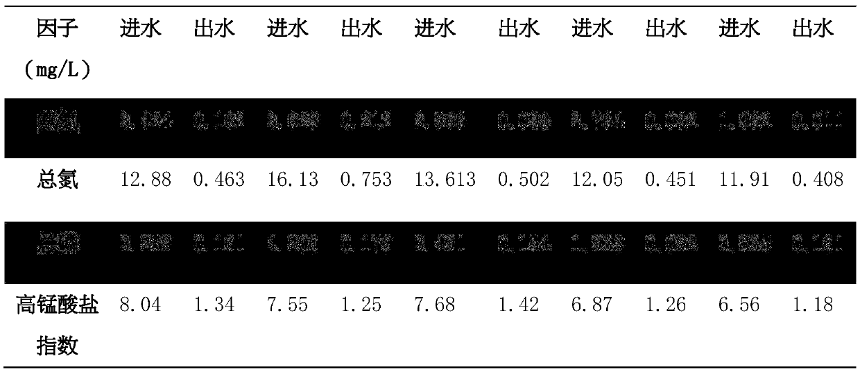 High-efficiency nitrogen and phosphorus removal system for treating aquaculture tail water