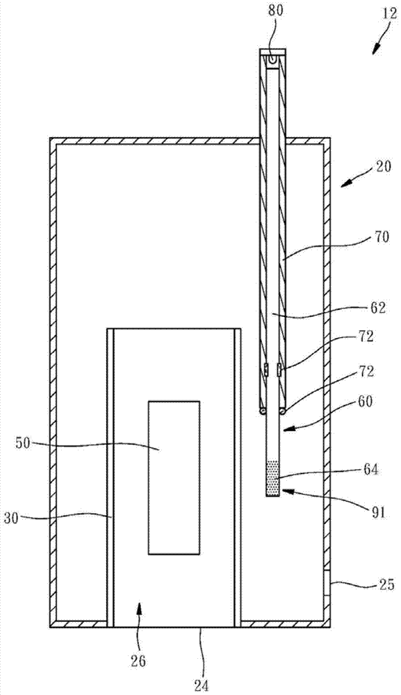 Heating device using photodetector to detect temperature and protection method thereof