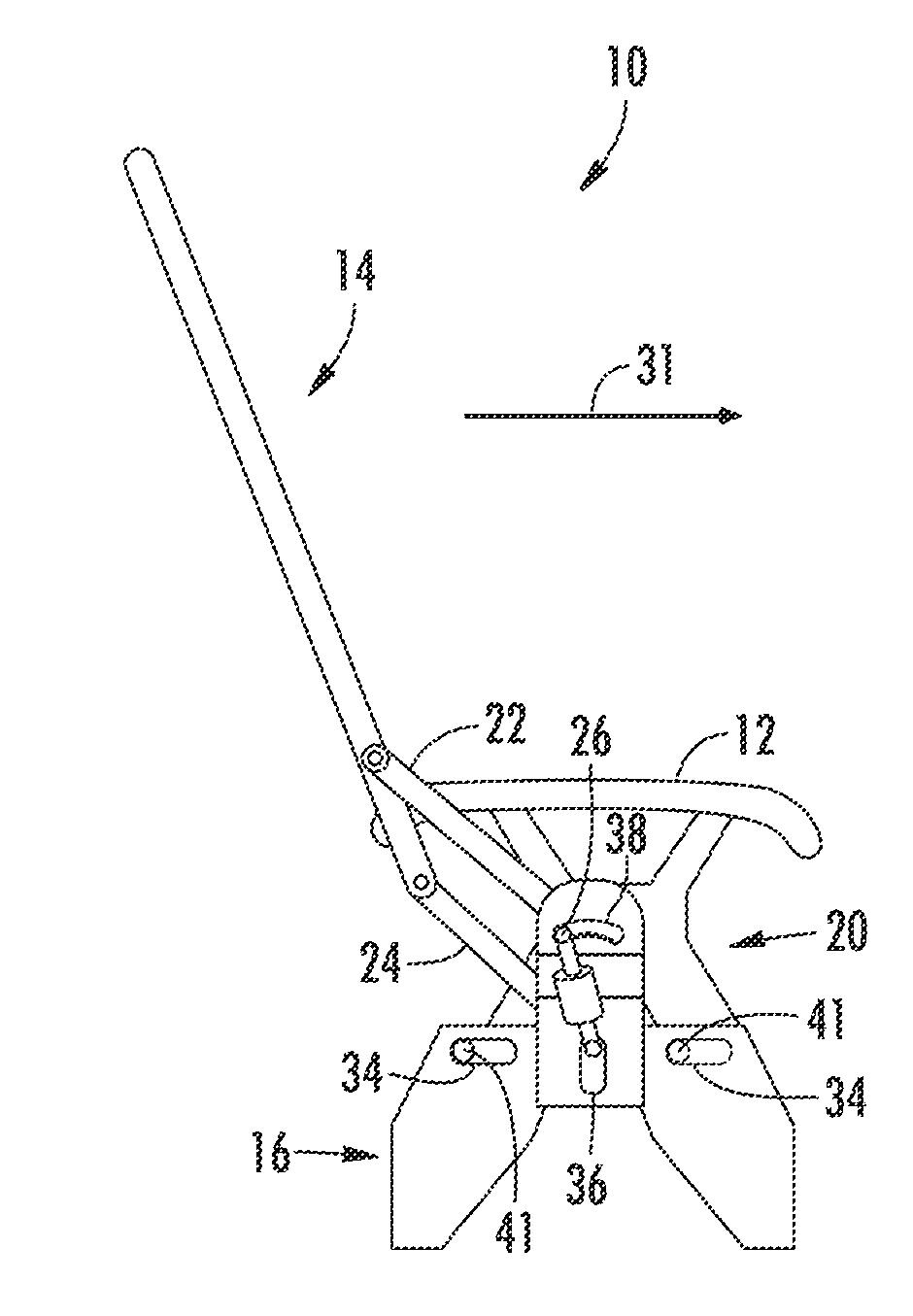 Reversible airline seat