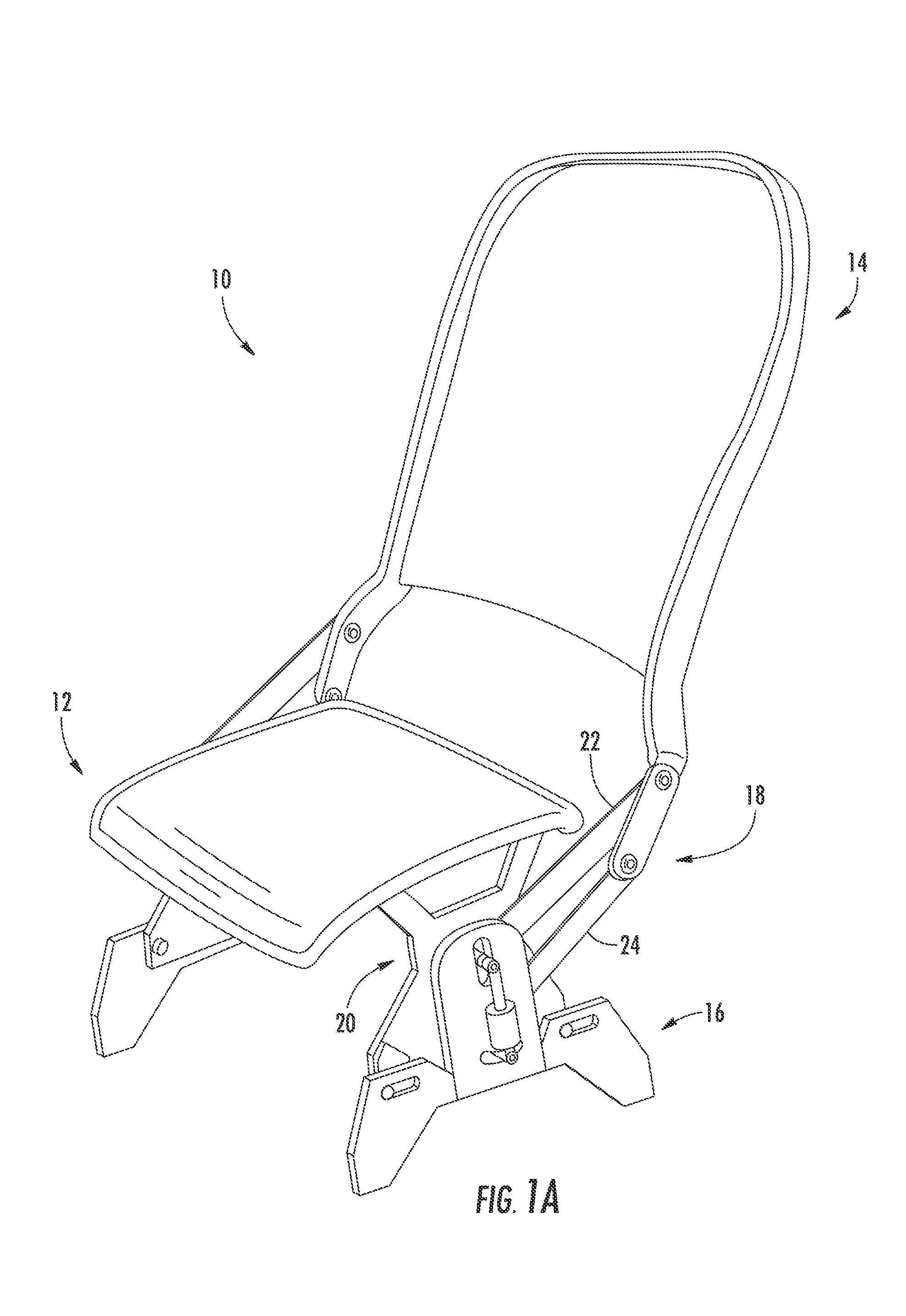 Reversible airline seat