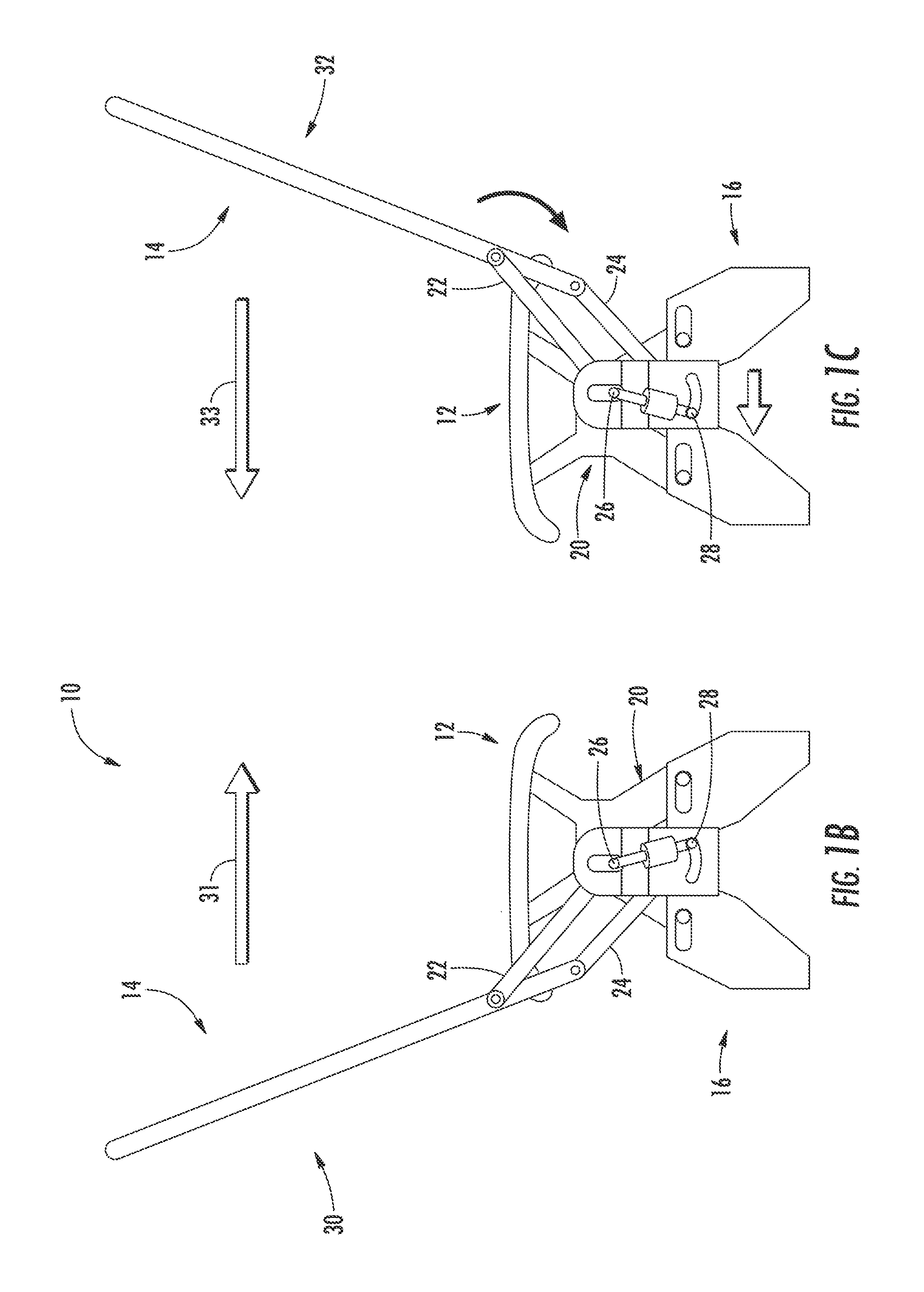 Reversible airline seat