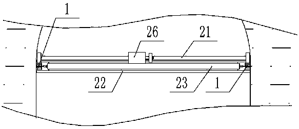 Remote highway fire fighting device