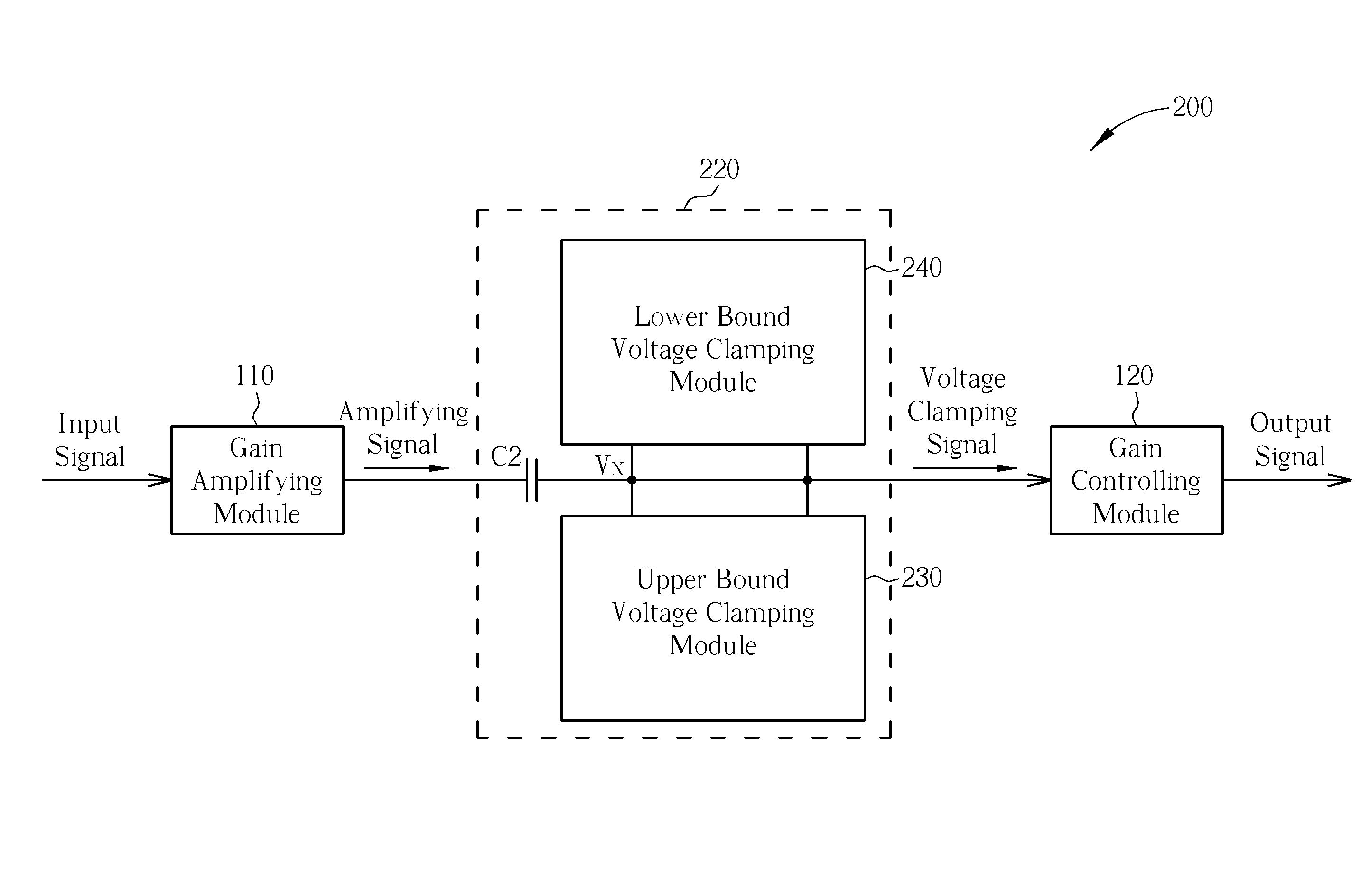 Voltage controlling circuit