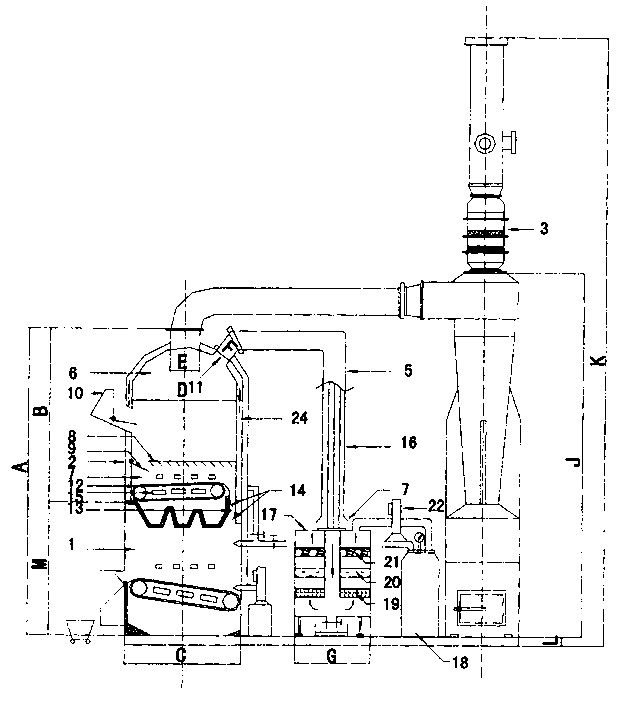 Medical refuse pyrolytic-gasification incineration apparatus