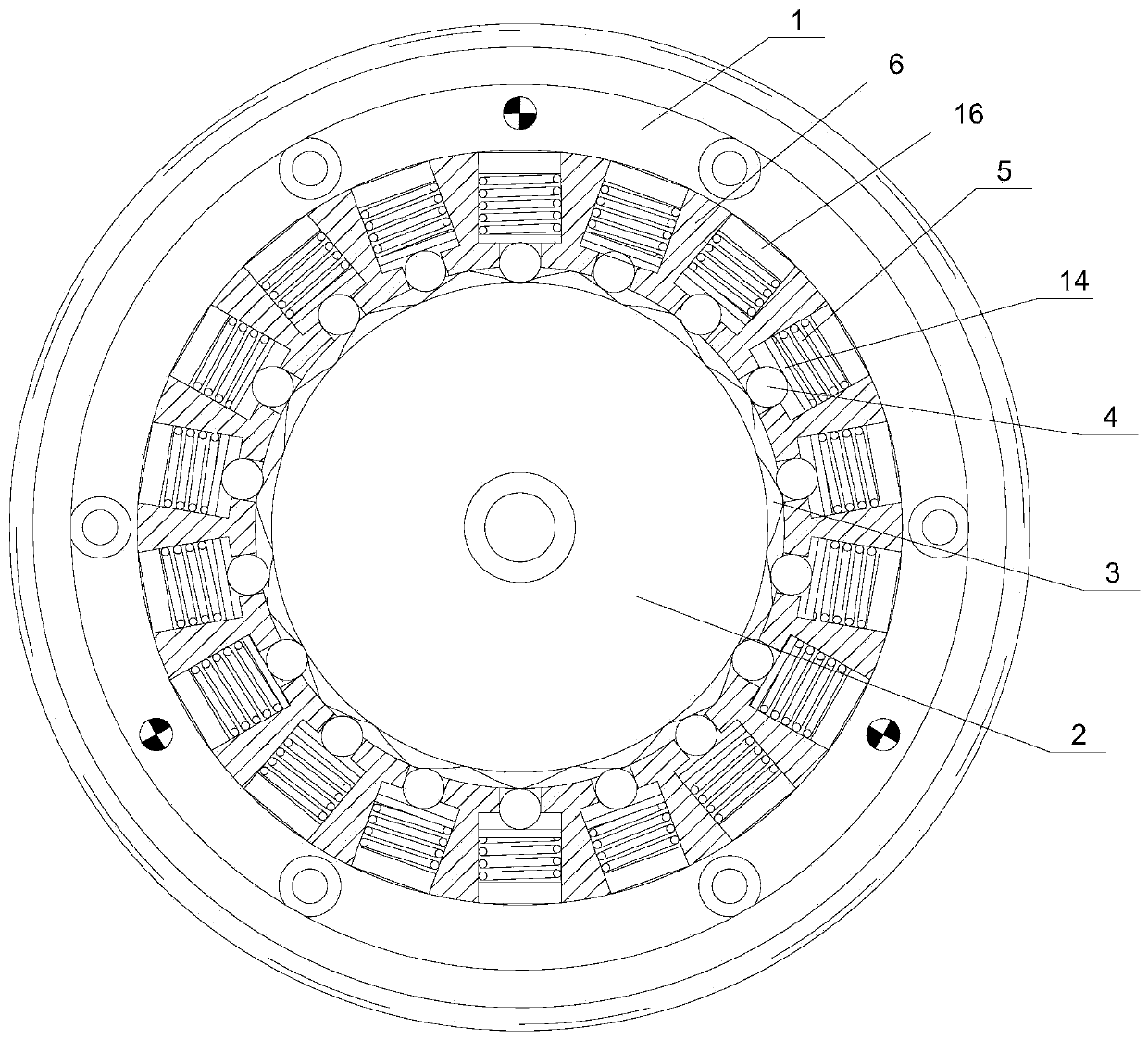 Pressure plate pressure double adjustment clutch