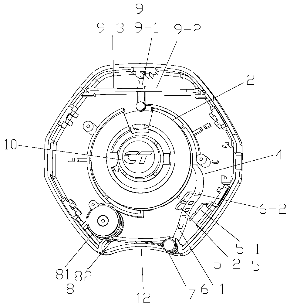 Light-sensitive type intelligent body shape circumference tape