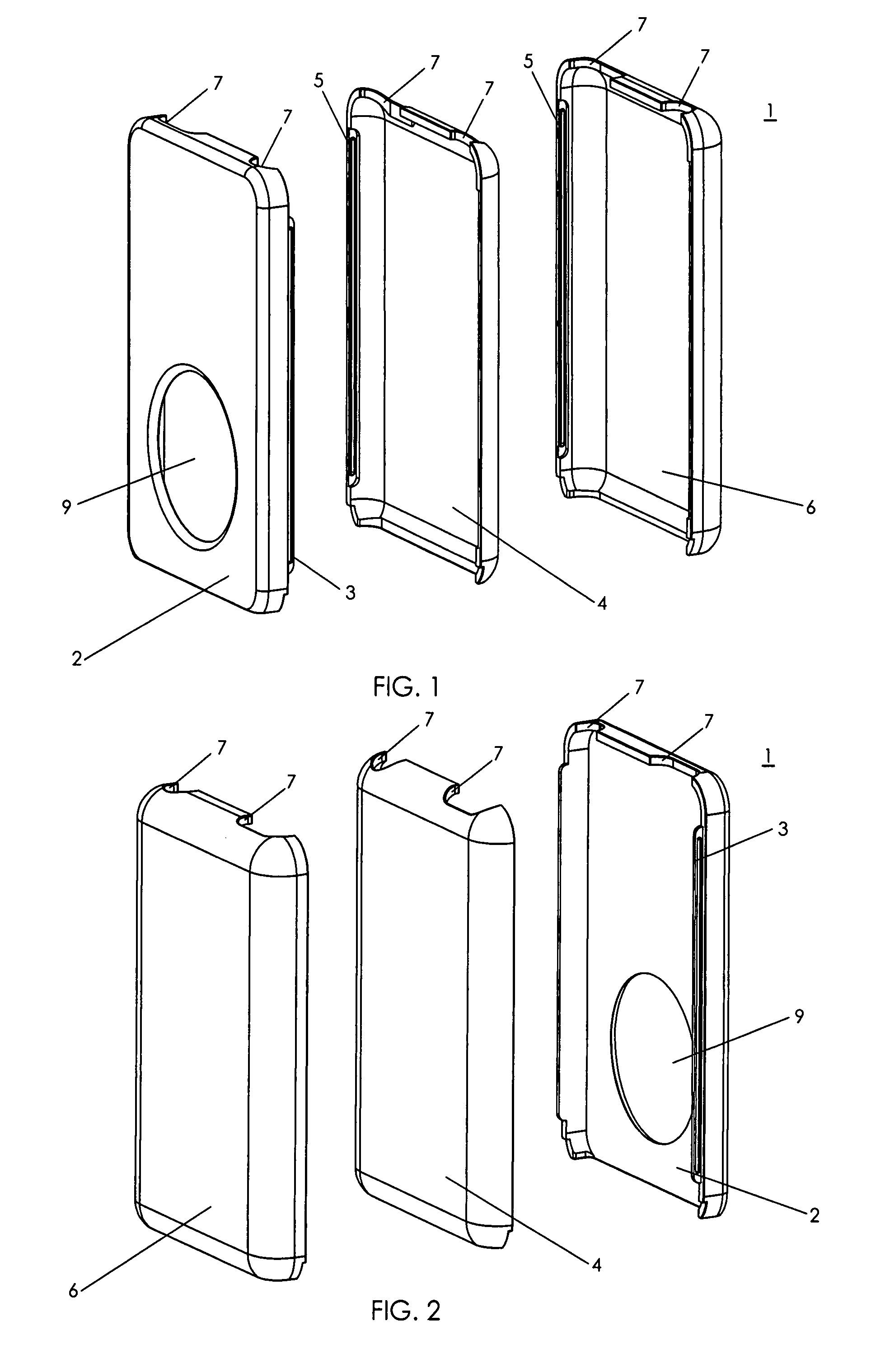 Portable electronic device case configuration