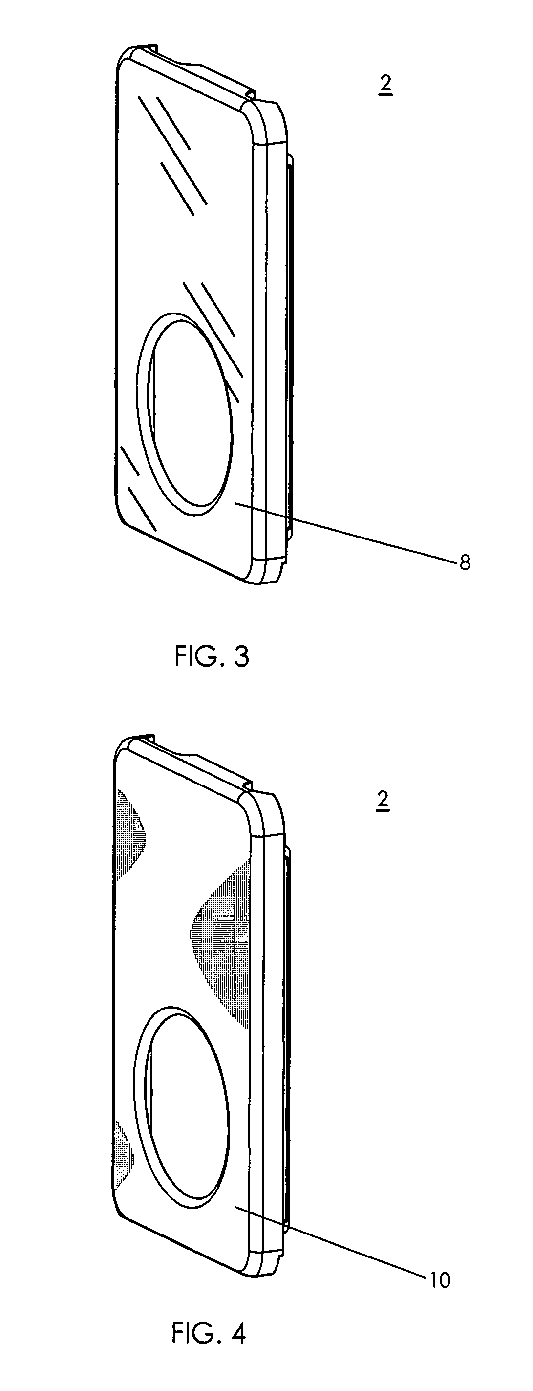 Portable electronic device case configuration