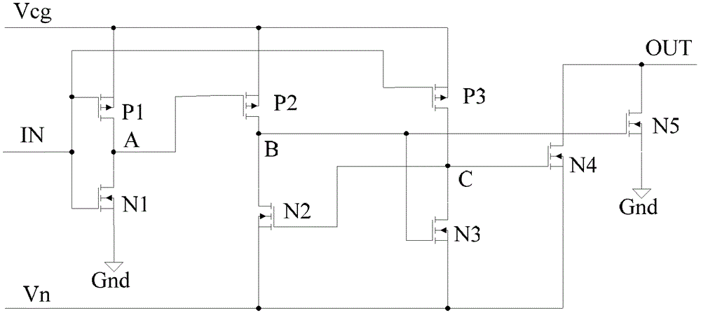 Negative voltage conversion circuit