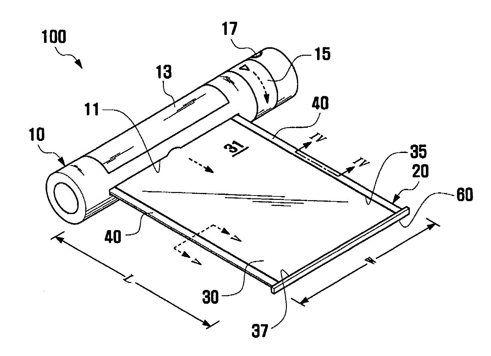 Flexible display unit mobile terminal having the same