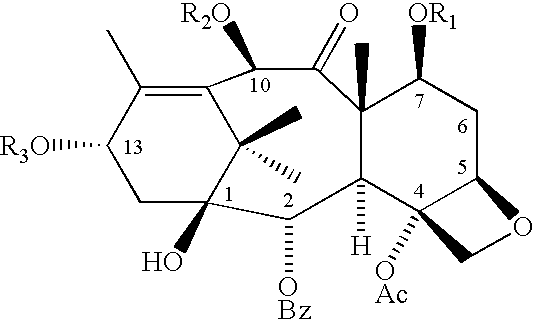 Method of preparation of paclitaxel (taxol) using 3-(alk-2-ynyloxy) carbonyl-5-oxazolidine carboxylic acid