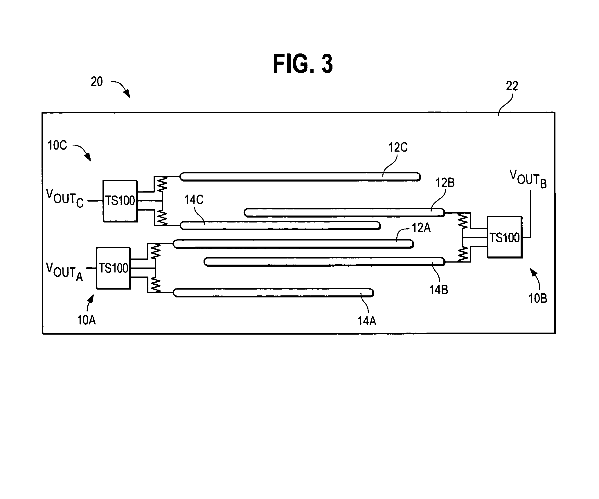 Proximity sensor for level sensing