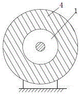 Combined disc type energy dissipation shock absorber