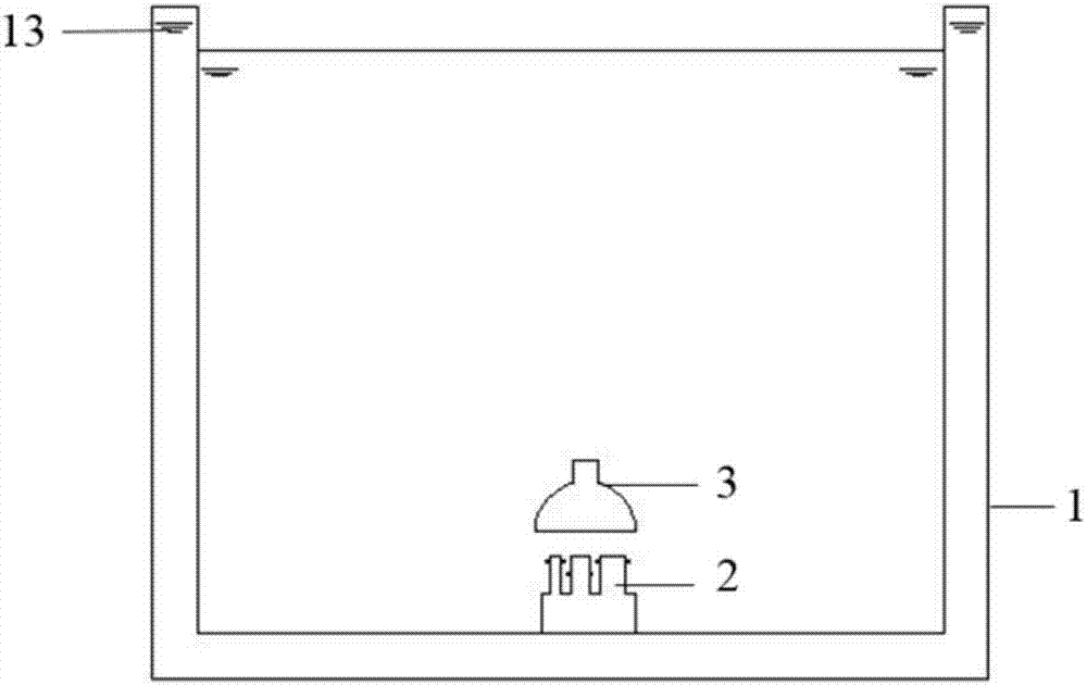 Device for tracking dynamic characteristics of floating bubbles and flow field characteristics in real time