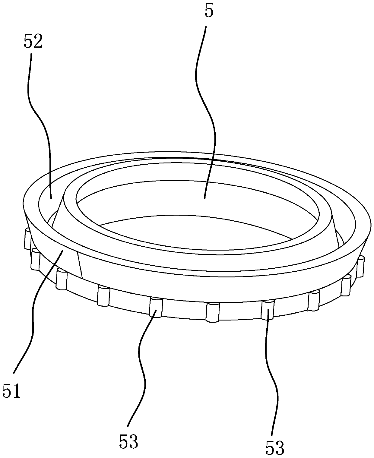 Energy absorbing and rebounding disengagement preventing door stop