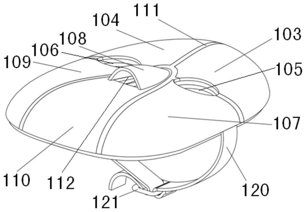 Mask type coil device for magnetic resonance imaging of facial tissues and implants of human body