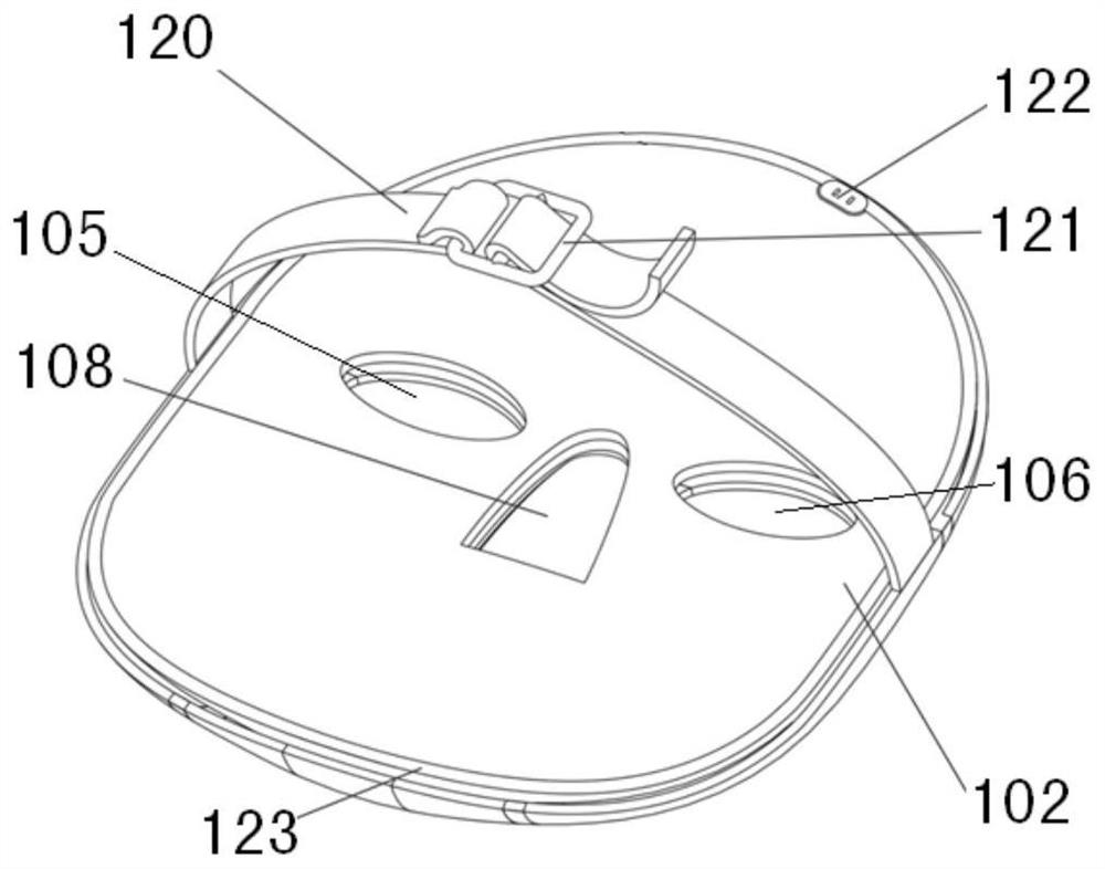 Mask type coil device for magnetic resonance imaging of facial tissues and implants of human body