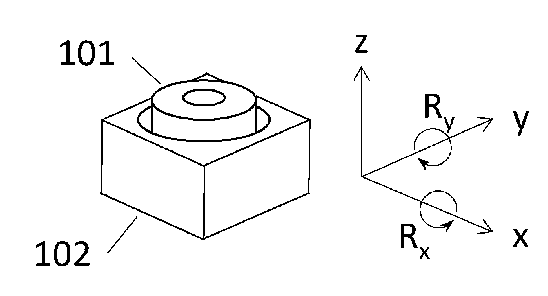 Method of realizing three-dimensional multi-region automatic focusing by utilizing lens-incline-controllable focusing motor