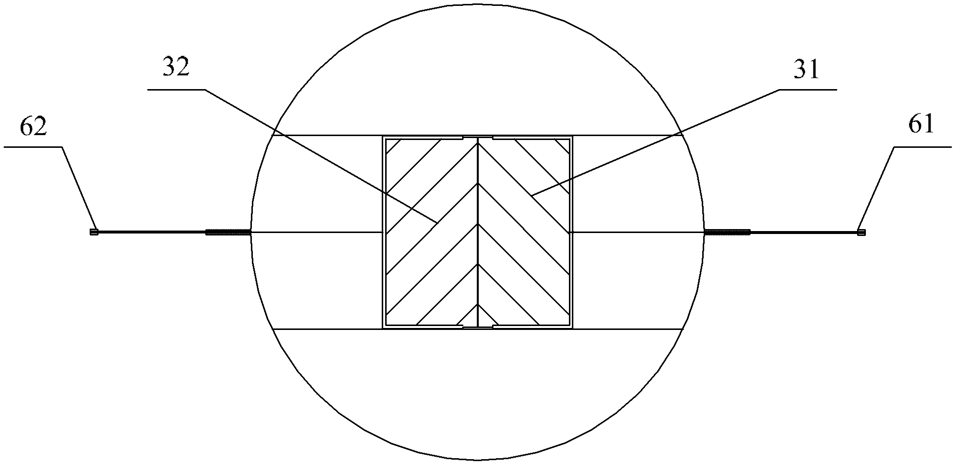 Polycrystalline ingot furnace and its hot door device